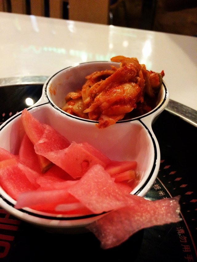 泡菜&萝卜片