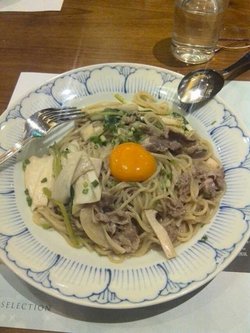 牛肉寿喜锅意面