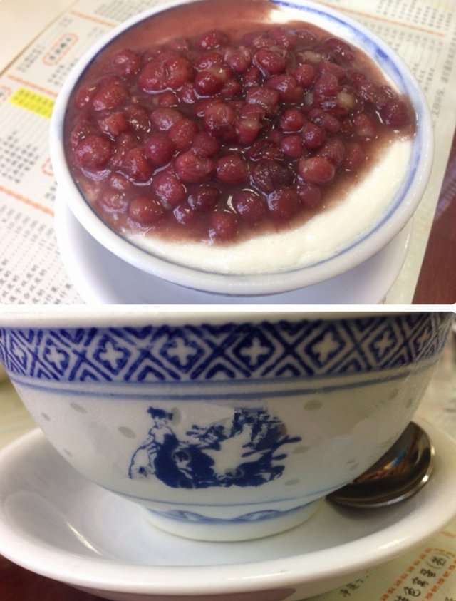 红豆双皮奶