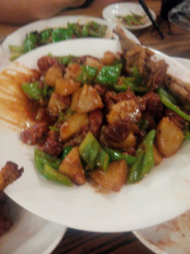土豆炖牛肉