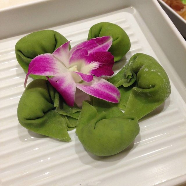 菠菜蛋皮饺