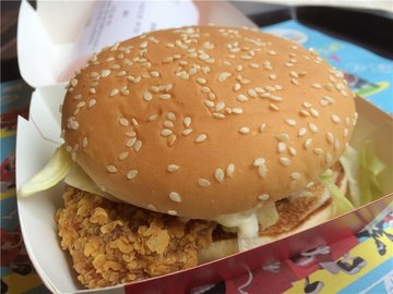 麦辣鸡腿堡
