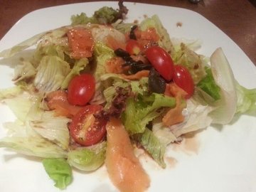 三文鱼沙拉