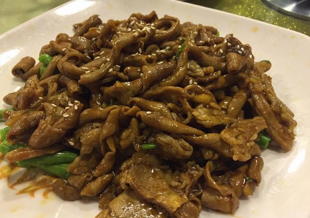 酱爆鹅肠
