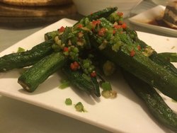 椒盐秋葵