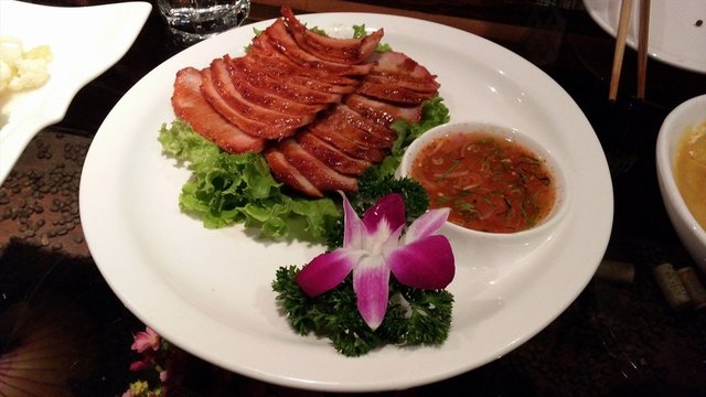 碳烤猪颈肉