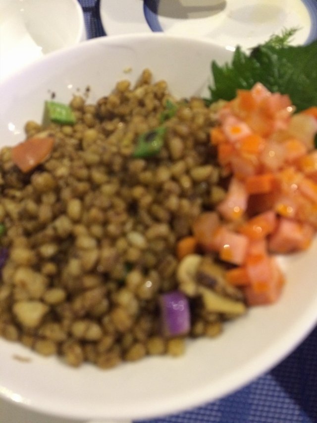 大麦米饭