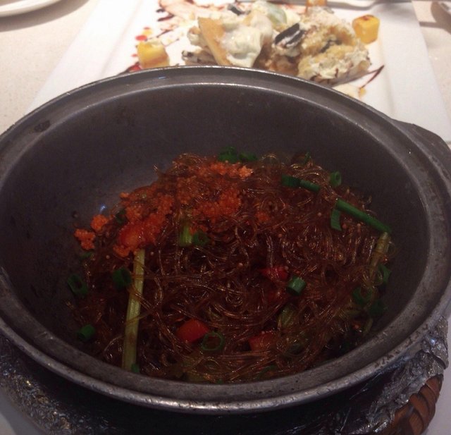 蟹子粉丝煲