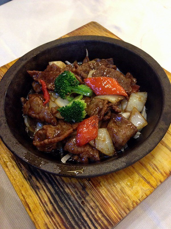 铁板牛肉