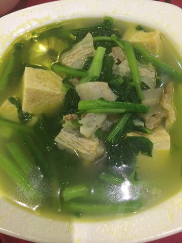 雪里红炖豆腐