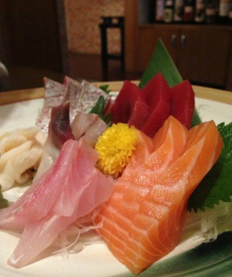 杂锦刺身拼盘(竹)