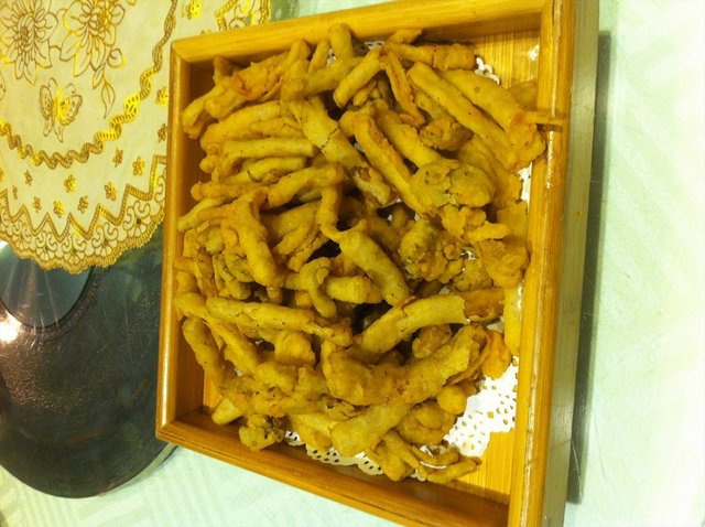 椒盐茶树菇