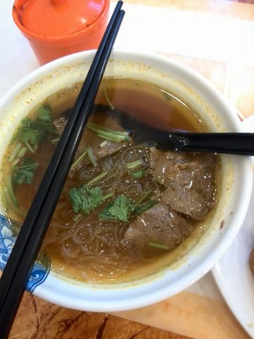 咖喱粉丝牛肉汤