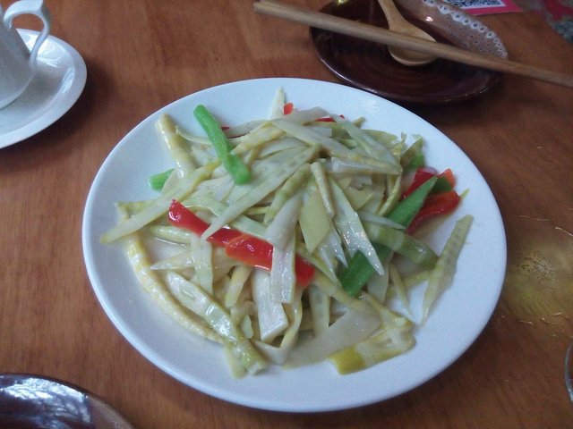 清炒鲜竹笋
