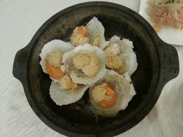 石锅扇贝