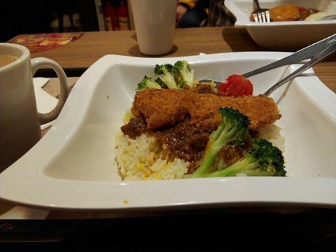 猪扒牛肉饭 - 三元里的大家乐餐厅)