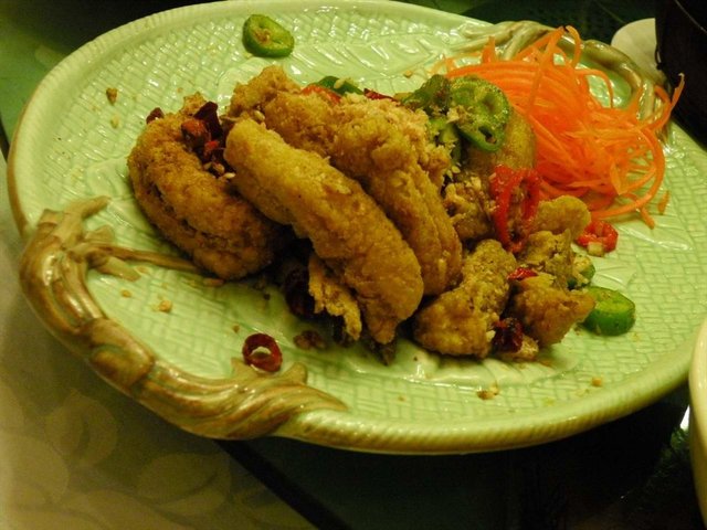 椒盐九肚鱼