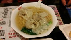 蟹子鲜虾云吞面