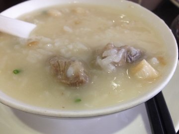 干贝排骨粥