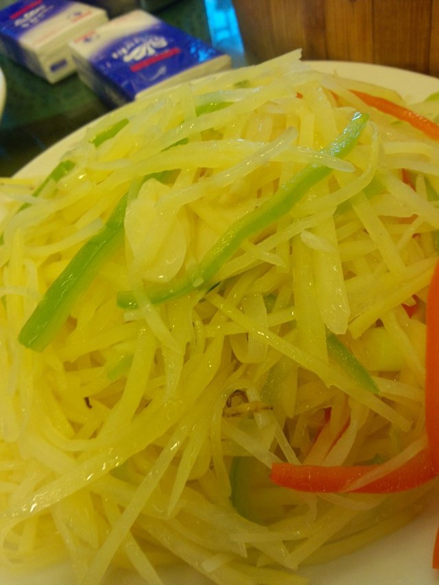 醋溜土豆丝
