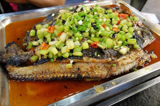 豆豉味清江鱼