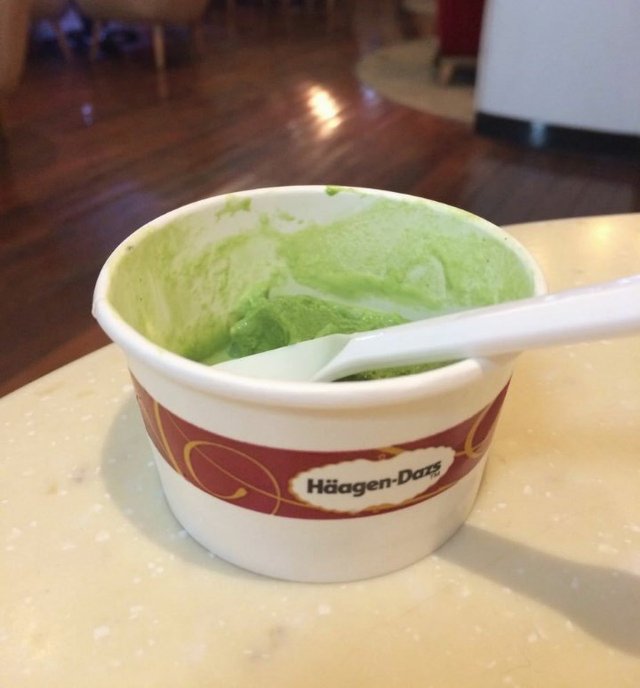 抹茶冰激凌