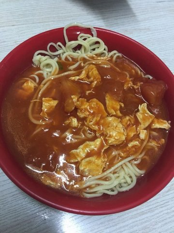 西红柿鸡蛋面