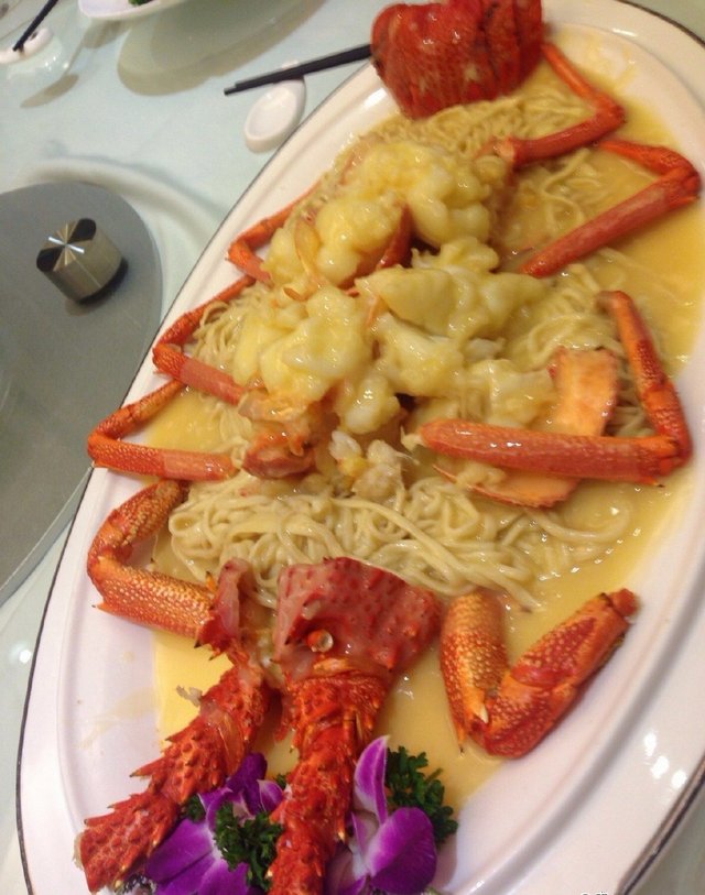 芝士焗龙虾伊面