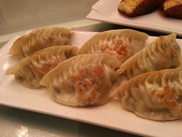 韭菜煎饺