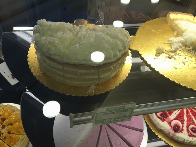 榴莲裸蛋糕