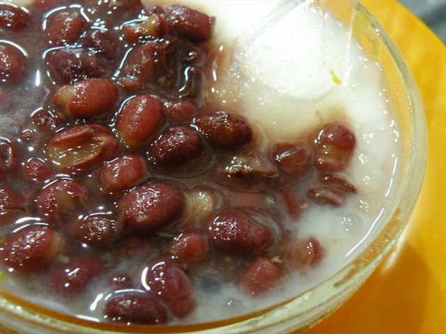 红豆杏仁豆腐