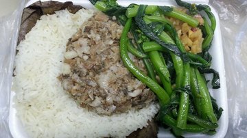 招牌肉饼饭