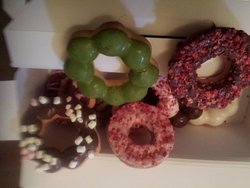抹茶甜甜圈
