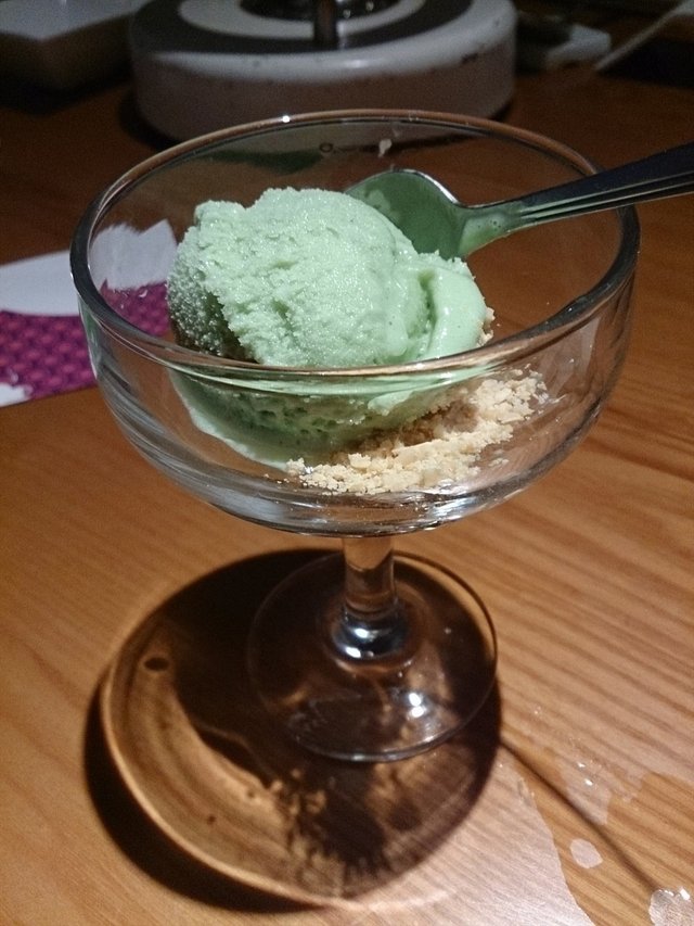 绿茶冰激凌