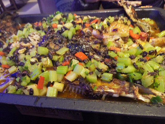 豆豉烤鲶鱼