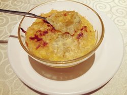 西米莲蓉焗布甸