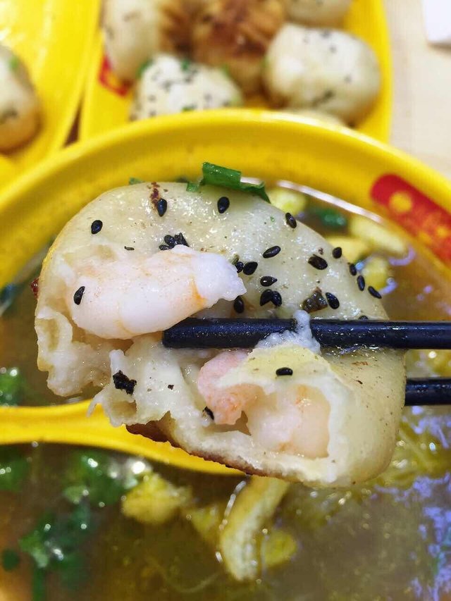鲜虾生煎