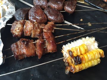 烤香菇