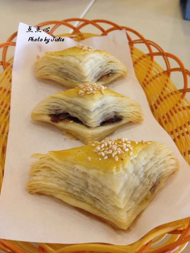 酥皮做得不错，内馅儿一般