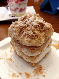 酥皮和奶油的完美组合