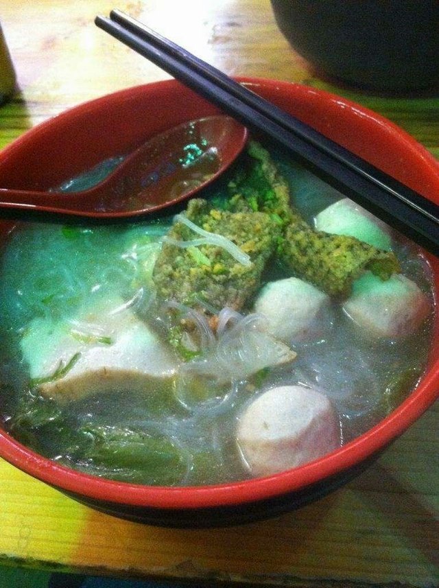 招牌鱼蛋粉