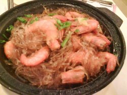 粉丝基围虾煲
