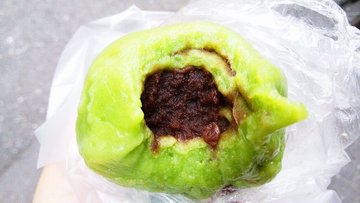 豆沙青团