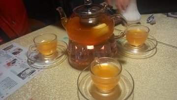 柠檬水果茶