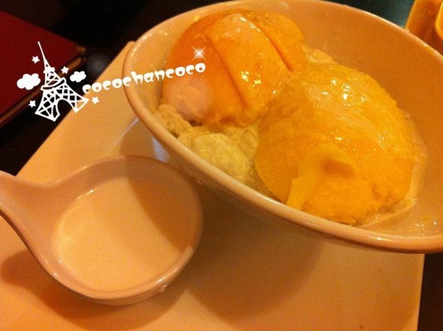 椰汁芒果糯米饭