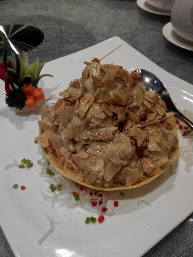 炸虾沙律