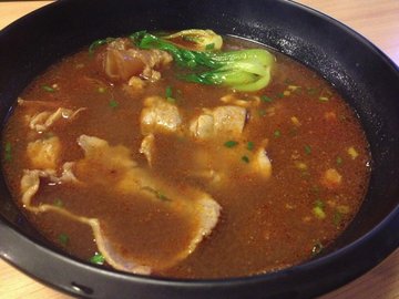 红烧牛筋牛腱细面