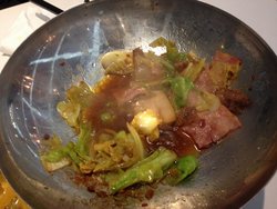干锅手撕牛心菜