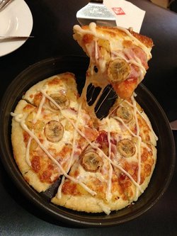 铁盘夏威夷披萨