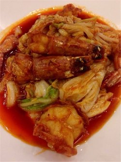 大虾烧白菜